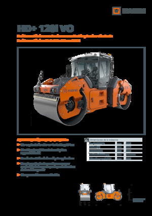 Walce wibracyjne tandemowe Hamm HD+ 120i VO