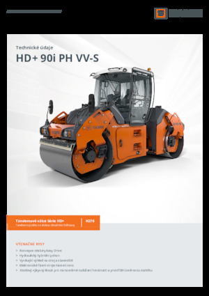 Walce wibracyjne tandemowe Hamm HD+ 90i PH VV-S