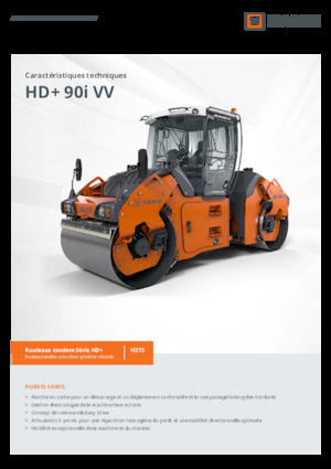 Walce wibracyjne tandemowe Hamm HD+ 90i VV