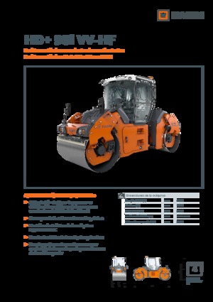 Walce wibracyjne tandemowe Hamm HD+ 90i VV-HF