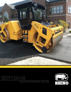 Walce wibracyjne tandemowe RHINO RCT10H3