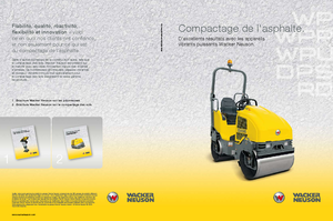 Walce wibracyjne tandemowe Wacker RD 16-90