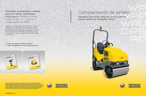 Walce wibracyjne tandemowe Wacker RD 16-90