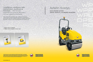 Walce wibracyjne tandemowe Wacker RD 27-120