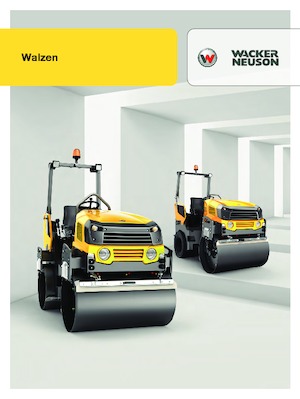 Walce wibracyjne tandemowe Wacker Neuson RD 27-120