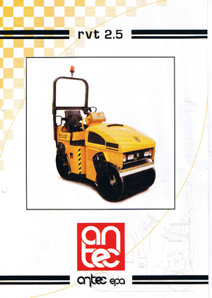 Walce wibracyjne tandemowe Antec RVT 2.5-12