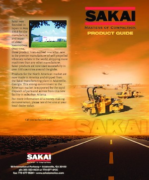 Walce wibracyjne tandemowe Sakai SW770HF