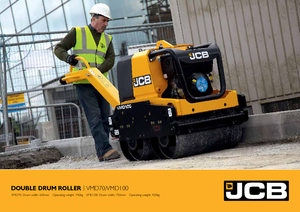 Walce wibracyjne tandemowe JCB-Vibromax VMD70