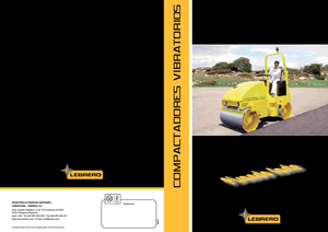 Walce wibracyjne tandemowe Lebrero VTA 202-100