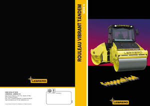 Walce wibracyjne tandemowe Lebrero VTA-K 4