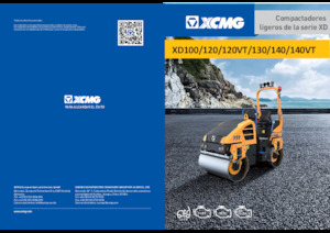 Walce wibracyjne tandemowe XCMG XD120