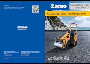 Walce wibracyjne tandemowe XCMG XD120