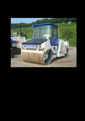 Walce wibracyjne tandemowe Zoomlion YZC13H