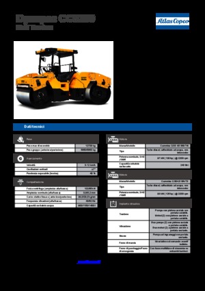 Walce wibracyjne tandemowe Dynapac CC 5200
