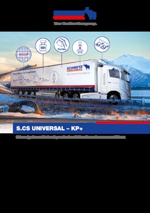Naczepy - plandeki Schmitz Cargobull S.CS UNIVERSAL-KP+