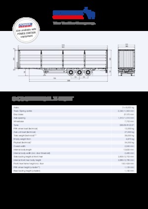 Naczepy - plandeki Schmitz Cargobull S.CS UNIVERSAL X-LIGHT