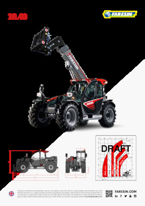 Ładowarki teleskopowe Faresin Handlers 10.40 Excellence 85  