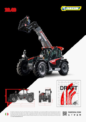 Ładowarki teleskopowe Faresin Handlers 10.40 Excellence 85  