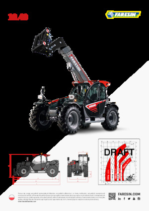 Ładowarki teleskopowe Faresin Handlers 10.40 Excellence 85  