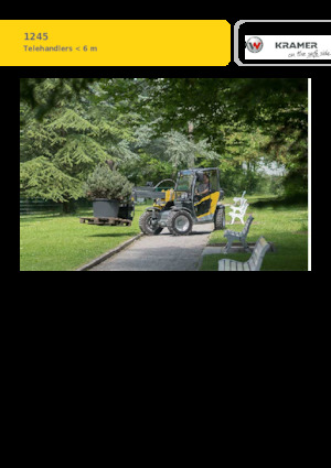 Ładowarki teleskopowe Kramer 1245