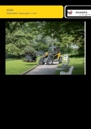 Ładowarki teleskopowe Kramer 1245