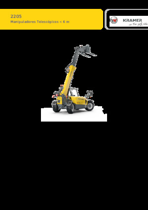 Ładowarki teleskopowe Kramer 2205