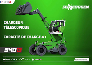 Ładowarki teleskopowe Sennebogen 340 G 