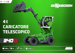Ładowarki teleskopowe Sennebogen 340 G 