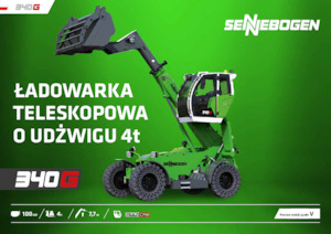 Ładowarki teleskopowe Sennebogen 340 G 