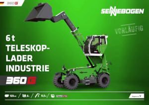 Ładowarki teleskopowe Sennebogen 360 G 