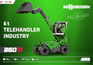Ładowarki teleskopowe Sennebogen 360 G 