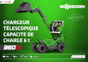 Ładowarki teleskopowe Sennebogen 360 G 