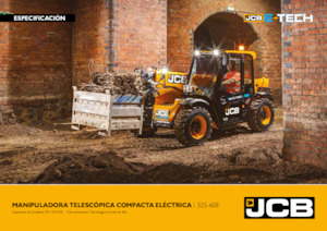 Elektryczne ładowarki teleskopowe JCB 525-60E Hi-Viz 