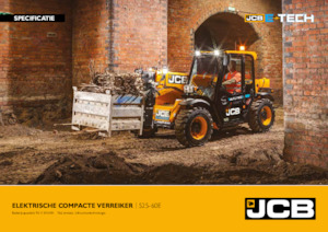 Elektryczne ładowarki teleskopowe JCB 525-60E Hi-Viz 