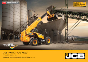 Ładowarki teleskopowe JCB 530-70