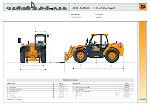Ładowarki teleskopowe JCB 530-70