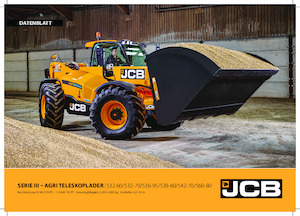 Placowe urządzenie załadowcze JCB 536-95 AGRI