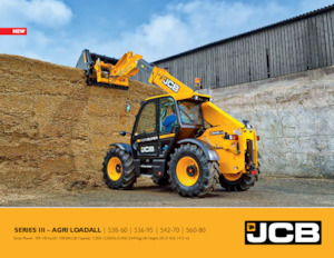 Placowe urządzenie załadowcze JCB 536-95 AGRI