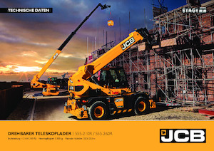 Ładowarki teleskopowe JCB 555-210R 