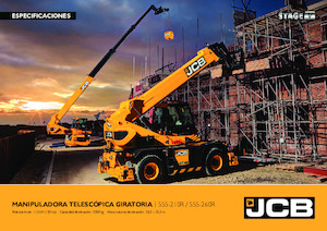 Ładowarki teleskopowe JCB 555-210R 