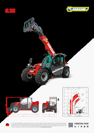 Ładowarki teleskopowe Faresin Handlers 6.26 Classic 52