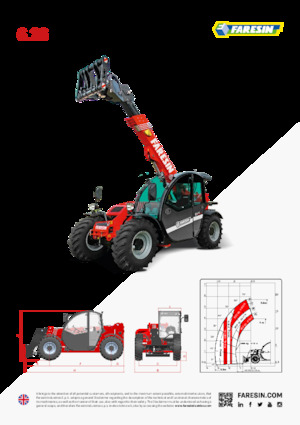 Ładowarki teleskopowe Faresin Handlers 6.26 Classic 52
