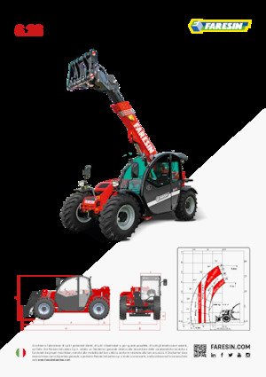 Ładowarki teleskopowe Faresin Handlers 6.26 Classic 52