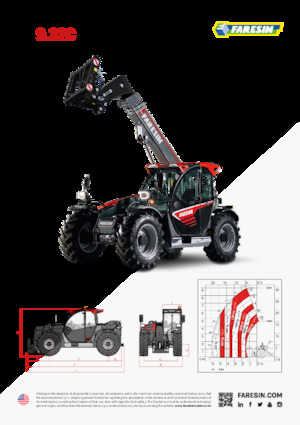 Ładowarki teleskopowe Faresin Handlers 9.32C Classic 55