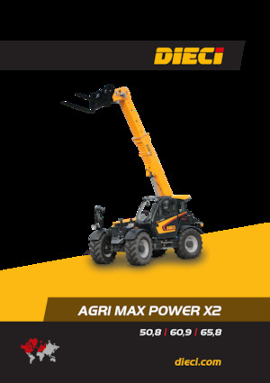 Ładowarki teleskopowe Dieci Agri Max 50.8 Power X2
