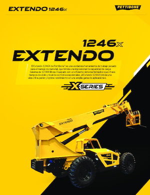 Ładowarki teleskopowe Pettibone Extendo 1246X
