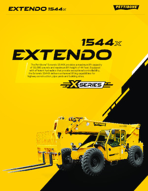 Ładowarki teleskopowe Pettibone Extendo 1544X