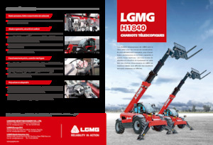 Ładowarki teleskopowe LGMG  H1840