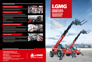 Ładowarki teleskopowe LGMG  H1840