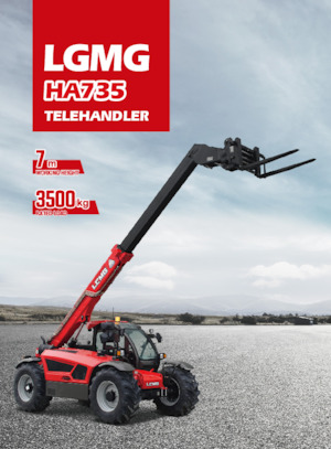 Ładowarki teleskopowe LGMG  HA735